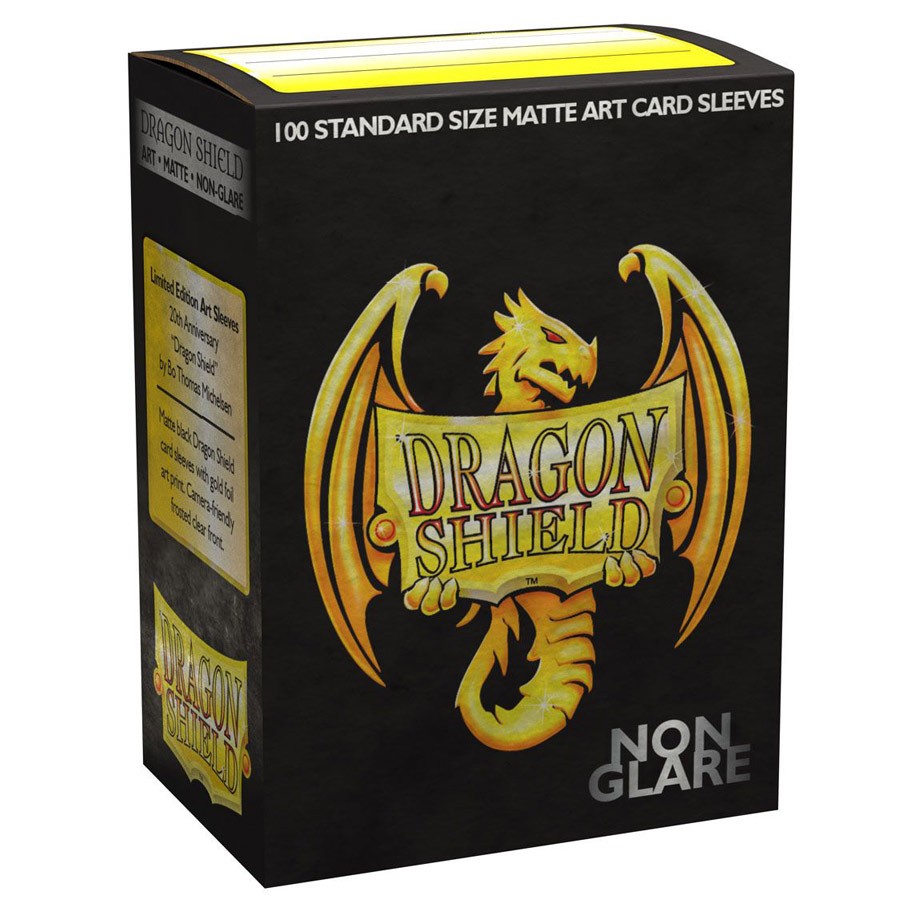 Dragon Shield Sleeves Non Glare Matte th Anniversary Limited Edition 100