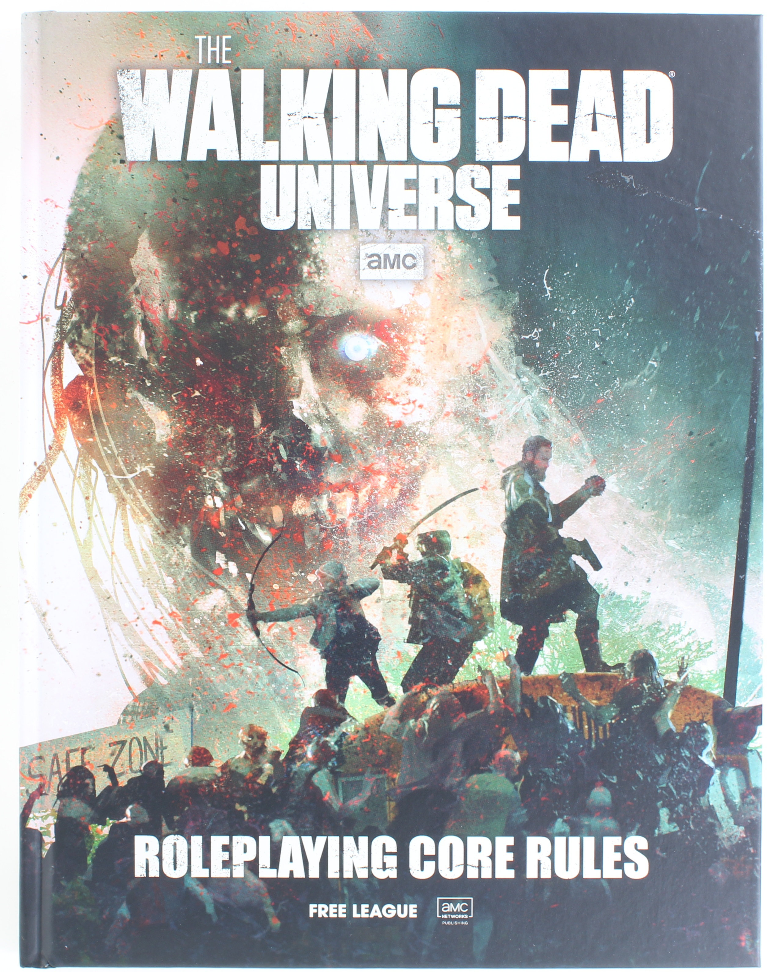 Free League Publishing The Walking Dead Universe RPG Core Rules - Hardback  RPG Book, Horror Roleplaying, Free League Publishing