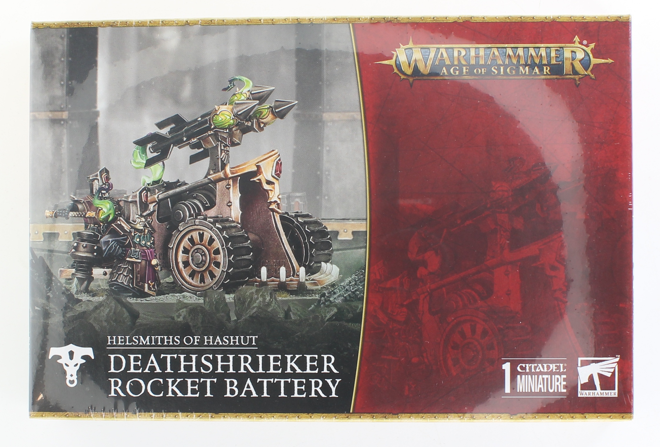 Games Workshop Warhammer Age Of Sigmar - Helsmiths Of Hashut Deathshrieker Rocket Battery / Tormentor Bombard
