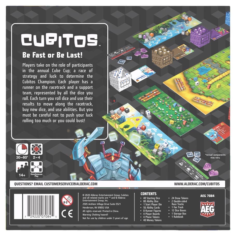 NEW 729220070845 Cubitos Board Game
