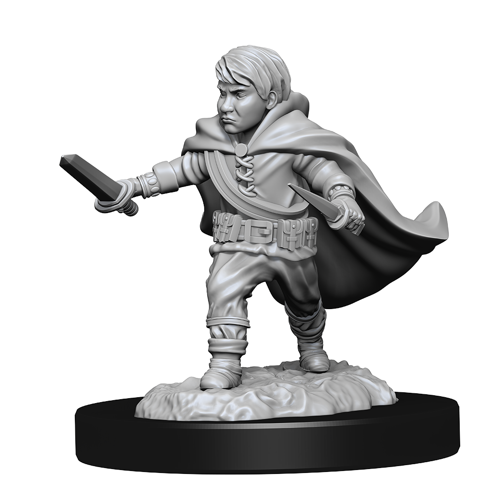 D&D Nolzur's Marvelous Miniatures: Male Halfling Fighter – WizKids