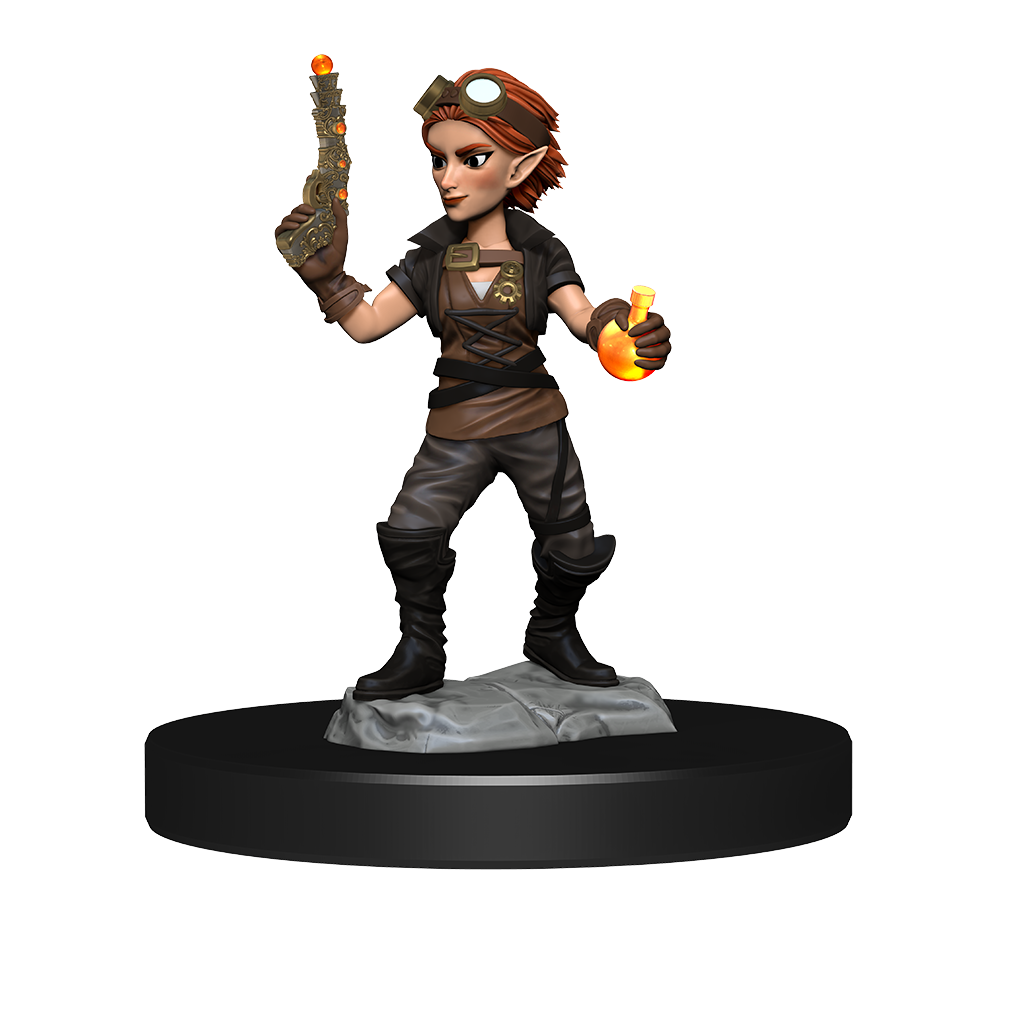 D&D Unpainted Minis: Gnome Artificer Female - Game Night Games