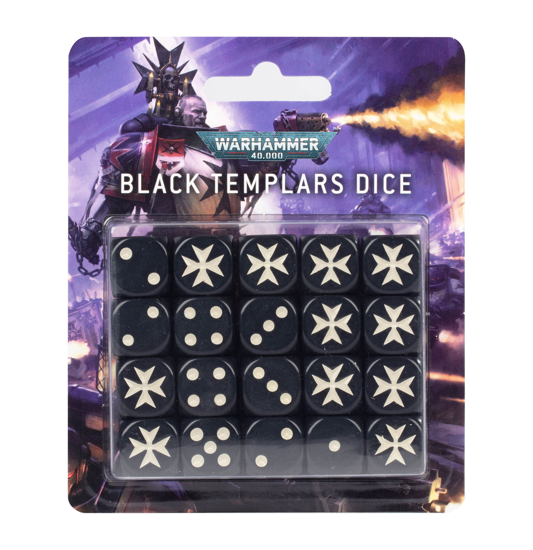 Warhammer 40k Dice x 10 Dark Templars 