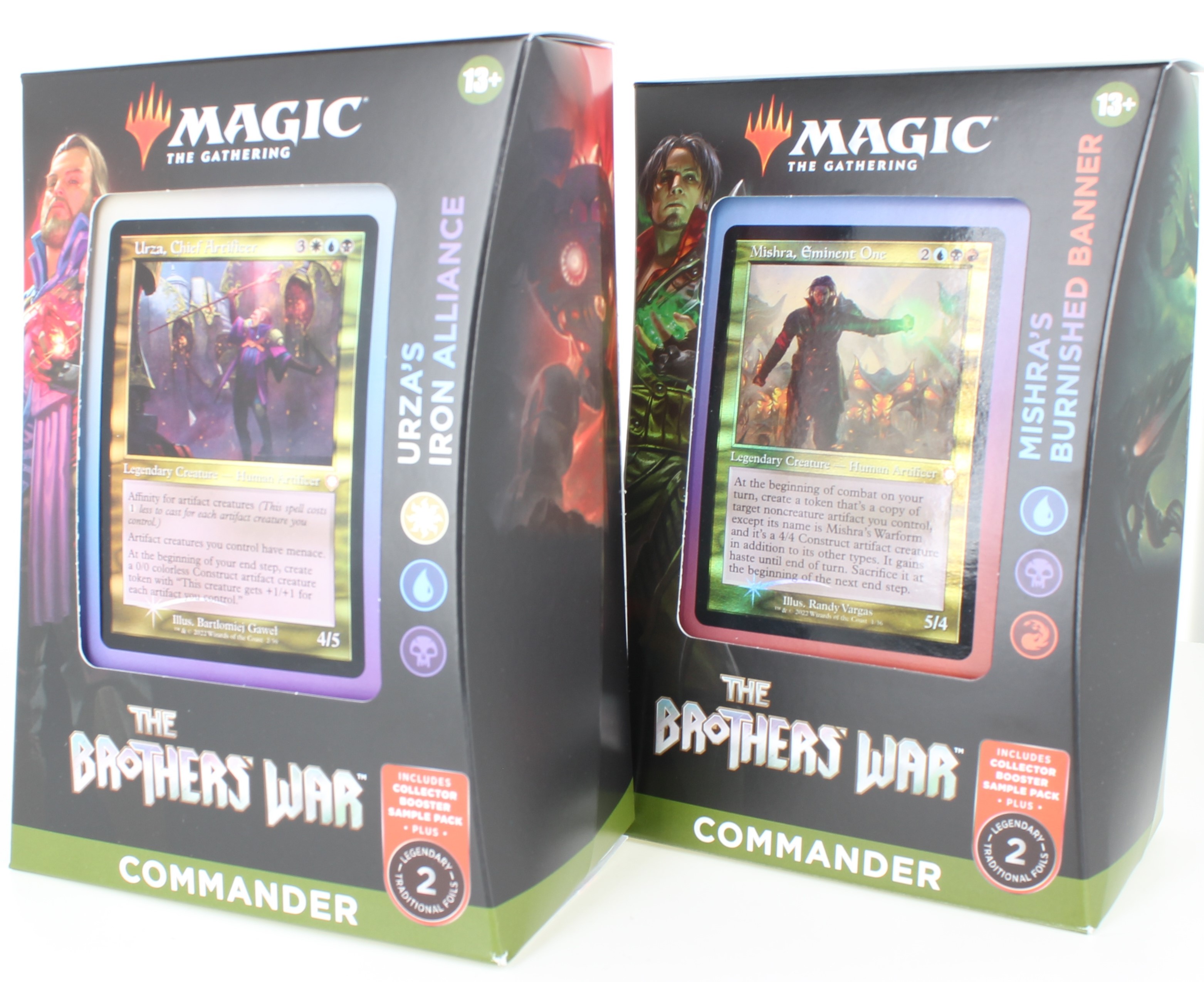 Magic The Gathering The Brothers War Commander Decks (Set Of 4)